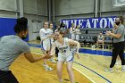 WBBall vs MIT  Wheaton College Women’s Basketball lace up for game vs MIT dedicated to “Go 4 the Goal” to eliminate Pediatric Cancer. - Photo By: KEITH NORDSTROM : Wheaton, Basketball